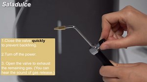 Digital Acrylic Flame Polisher 96L/H Touch Screen Flame Polishing Machine Oxygen Hydrogen Water Welder for Acrylic Polishing, Silver Jewelry Repairing, Glass 110V