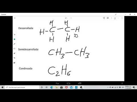 Hidrocarburos Fórmulas desarrollada, semidesarrollada y condensada