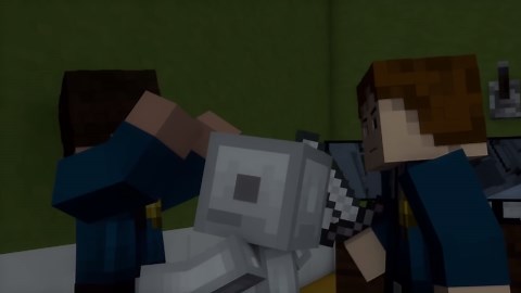 FNAF World Minecraft Song Animation! (OFFICIAL MUSIC VIDEO)