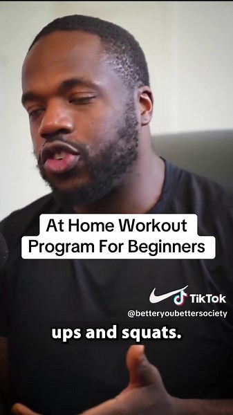 At Home Workout Program For Beginners: Weekly Routine