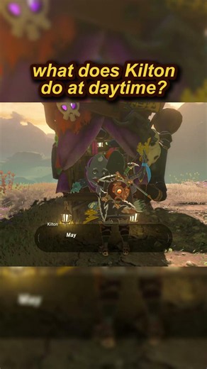 What Does Kilton do at Daytime? #zelda #botw
