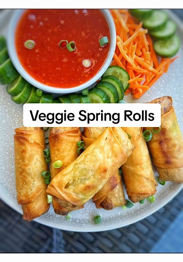 Veggie Spring Rolls Recipe for Ramadan Prep
