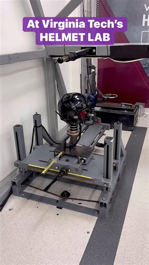 1.8K views · 34 reactions | I’ll take you inside Virginia Tech’s HELMET LAB - MONDAY at 6 pm. | Duane Pohlman Local 12 | Facebook
