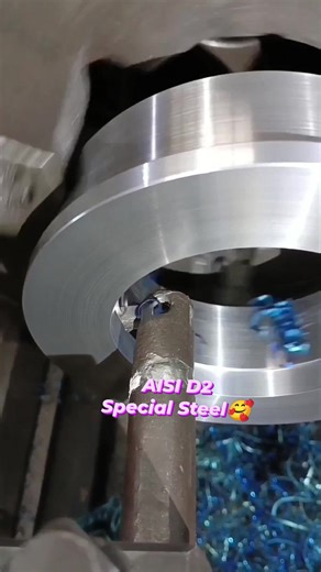 Material AISI D2 is soft and smooth Reboring 😍 #required #dies #puncher #drawmoulds | roderick perez