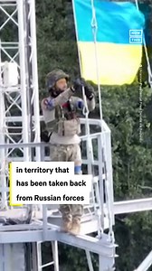 Ukrainian President Volodymyr Zelenskyy shared a video to social media of a Ukrainian soldier raising the country’s flag in territory that was recaptured from invading Russian forces. Reuters confirmed the footage was taken in the village of Chkalovske, in the Kharkiv region. The Ukrainian military has made impressive strides in its counter-offensive efforts in recent days. According to a statement from Zelenskyy on September 11, Ukraine has now retaken approx 2,300 sq miles of previously-captur