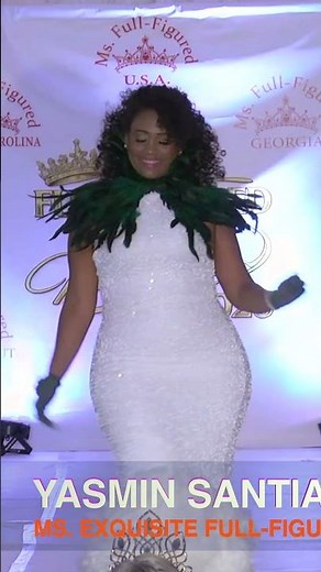 MS. EXQUISITE FULL-FIGURED NEW YORK 2025 QUEEN "YASMIN SANTIAGO" @ #MSFFUSA2026 NATIONALS
