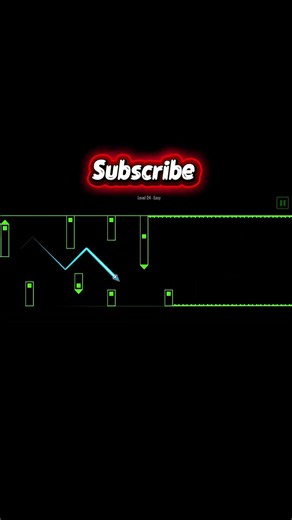 This Gameplay Deserves More Views 😭🔥 Level 24 EASY Completion in Wave Dash: Geometry Arrow ⚡ #shorts