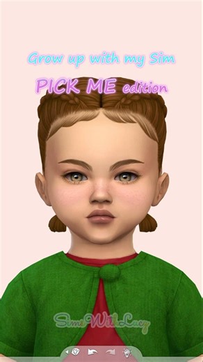 Grow up with my Sim The Sims 4 #sims4 #shorts