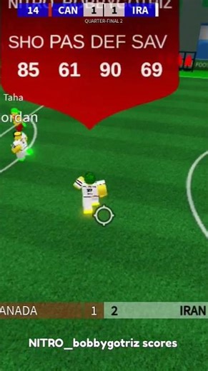 Sneaky into volley 🔥 | Touch Football Roblox