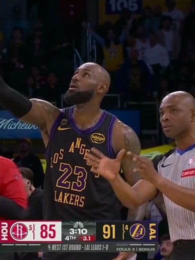 Lakers LIVID after Rockets' granted timeout after chaotic sequence | NBA on ESPN