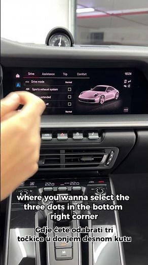 Quick instructions to reset a TPMS (tire pressure monitor) on a Porsche 911 992 2023/2024 by Classe