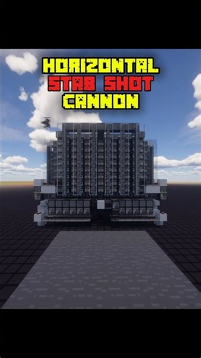 HORIZONTAL Stab Shot TNT Cannon in Minecraft 💀 || LY LUFFY