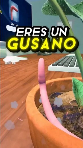 El juego de ser UN GUSANO 🪱 #juegosraros #juegoscuriosos #steam #indiegames #vandal