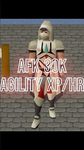 Best AFK agility xp in OSRS #osrswiki #osrsshorts #osrs #osrsafk #afkgaming #agility #runescape