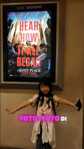 BOCIL Nonton Film Favorite A Quiet Place Day One @XXI Mall Ewalk