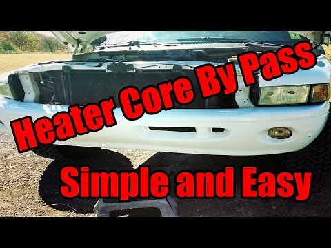 How To Bypass Heater Core Simple And Easy!
