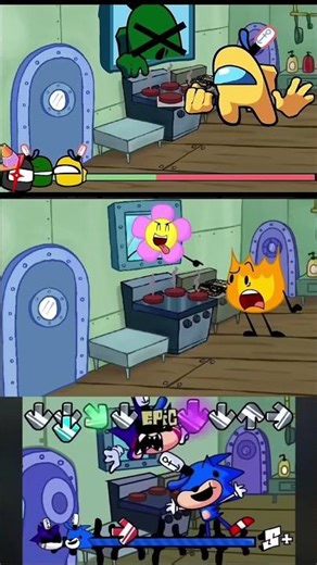 Sonic Faces Off Against Mr. Krab in FNF Krusty Karoling Mods! #fnf #fnfmods #spongebob