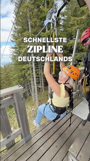 Deutschlands schnellste Zipline 🪂🇩🇪 würdet ihr euch trauen? 👀