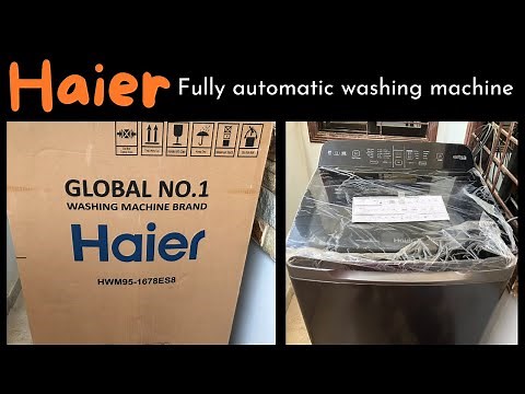 Upgrade Your Laundry? Haier Fully Automatic Washing Machine HWM-1678ES8 Review & Test!