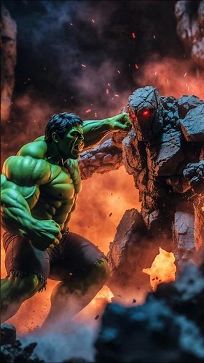 Hulk vs Rock Golem 😡 | कोहिनूर ने बदल दी किस्मत! #hulk #ai