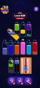 Magic Sort Level 629 Super Hard