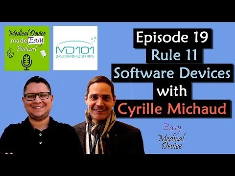 Software as a Medical Device Classification Rule 11 (EU MDR 2017/745)
