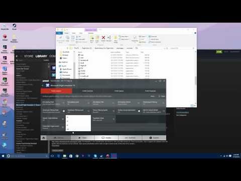 How To Make FSX Look Amazing For Free-No Addons (AMD Graphics) 2016