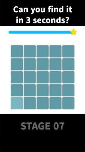 Test your 'Absolute Color Perception'! Can you find the hidden one? 😱