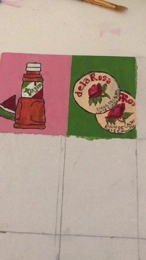 Drawing Mexican Mazapan - Day 2