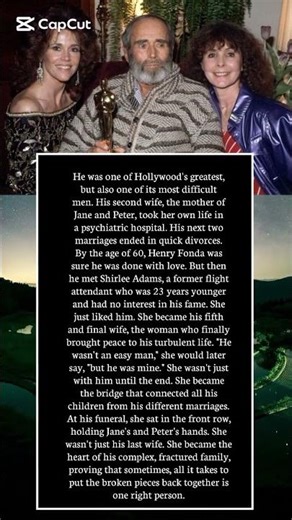 Henry Fonda’s Final Chapter: Love, Redemption, and Family