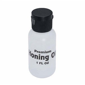 Hard Arkansas Sharpening Stone, Fine Grit & Honing Oil Pack