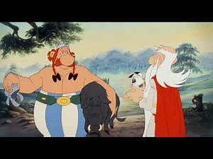 Asterix And The Big Fight (1989)||Scene Compilation||Funny Scenes ||Obelix