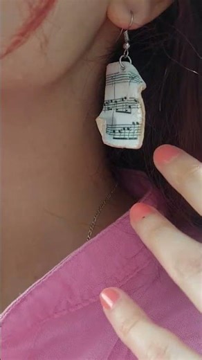 ✨ The Dreamiest Polymer Clay Earrings 🎶 Full Tutorial on My Channel