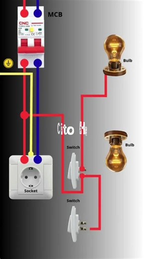 "How to Install Two Lights and One Power Outlet Yourself! Save on Electrician Costs" #electrical