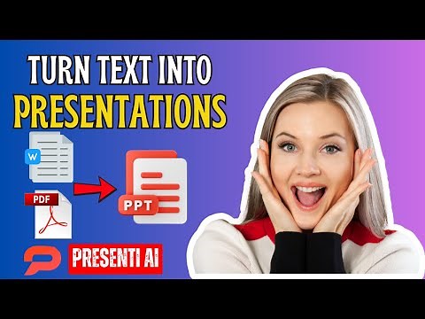 Turn Text, Word & PDFs into Presentations with AI | Presenti Ai Review