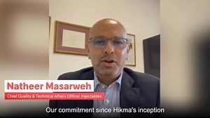 A founding principle of Hikma is the importance we place on #quality and #reliability. Listen to Natheer Masarweh, our Injectables Chief Quality and Technical Affairs Officer, talk about our quality focus. | Hikma Pharmaceuticals