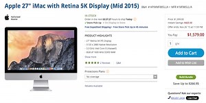 B&H Photo's Black Friday Mac Deals live! 5K iMac: $1579, Mac Pro: $500 off, Retina MacBook: $170 off (Tax in NY only)