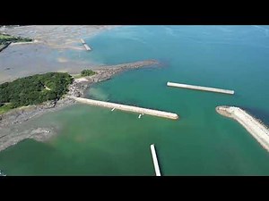 東岐波の絶景・東岐波海岸 ドローン空撮