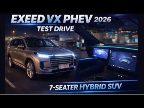 2026 EXEED VX PHEV Test Drive | 7-Seater Luxury Plug in Hybrid SUV #automobile #exeedvx