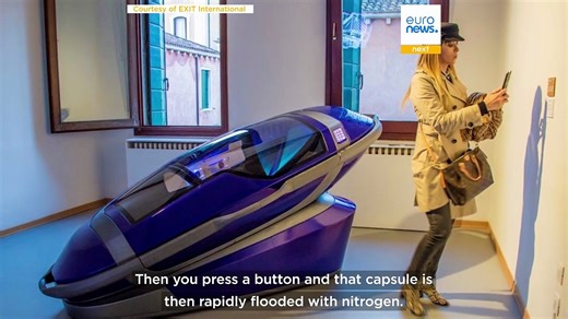 Inventor of the 'suicide pod' says AI should decide who can end life