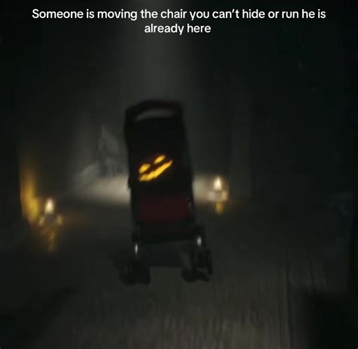 Suspenseful Chair Movement: A Horror Experience
