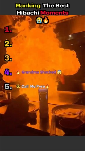 Ranking The Best Hibachi Moments!