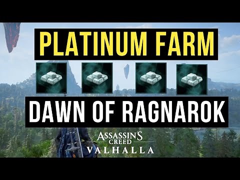 Infinite PLATINUM Farm -- 4 Platinum in 5 minutes & Titanium++ -- Dawn of Ragnarok DLC AC Valhalla