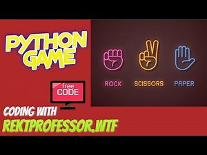 Rock Paper Scissor Game in Python | Free CODE Giveaway