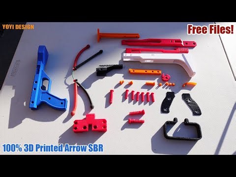 Fully 3D-Printed Arrow SBR installation tutorial | Slingshot | Slingbow | Assembly |Mechanica