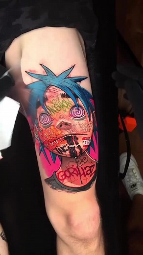 Unique Anime and Video Game Tattoos by TTTSWRLDS