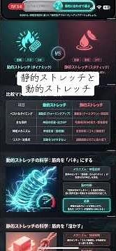 静的ストレッチと動的ストレッチとは？ #理学療法士 #ストレッチ #ランニング前 #就寝前のストレッチ