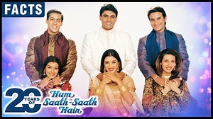 7.7M views · 258K reactions | Hum Saath-Saath Hain: Lesser known facts. Hum Saath-Saath Hain is a classic yesteryear film which speaks about family values. It is written and directed by Sooraj Barjatya and has an ensemble cast of Mohnish Bahl, Tabu, Salman Khan, Sonali Bendre, Saif Ali Khan, Karisma Kapoor, Alok Nath and Reema Lagoo. Watch the video. | Bollywood Now | Facebook