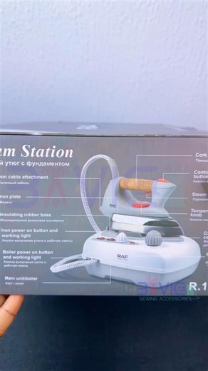 The RAF Boiler Steam Iron delivers powerful, continuous steam that smooths even the toughest fabrics in seconds, perfect for professional tailors, designers, and fashion houses. 🧵🔥 ✅ Heavy duty and built for long hours of use ✅ Produces strong, consistent steam ✅ Ideal for cotton, linen, wool, silk & more ✅ Gives your garments that crisp, couture finish ✨ 💰 Price: ₦155,000 🛒 Order now at 👉 www.bavicsewingaccessories.com.ng #sewingtools #steamiron #tailoringtools #professionaliron #sewingnig