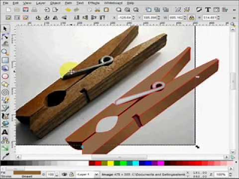 Inkscape Bitmap to Vector Tutorial